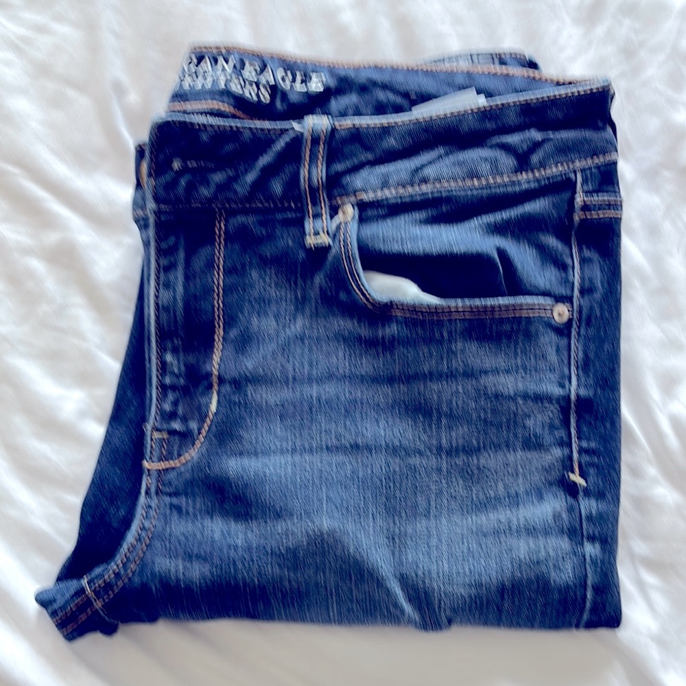 American Eagle Outfitters Women's Blue Jeans